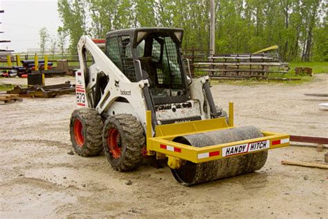 skid steer packer for sale|bobcat roller attachment.